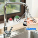 360° Rotating Kitchen Faucet Pressurized Anti-Splash Extended Filter Foam Universal Faucet Head Sprayer for Kitchen