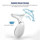 Face Neck Lift Beauty Device EMS Facial Massager LED Light Therapy Double Chin Remover Skin Rejuvenation Tightening Anti Wrinkle