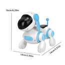 Smart Interactive Robotic Dog,Simulated Walking, Light, Sound, Music, Children's Educational Crawling, Singing And Interactive f