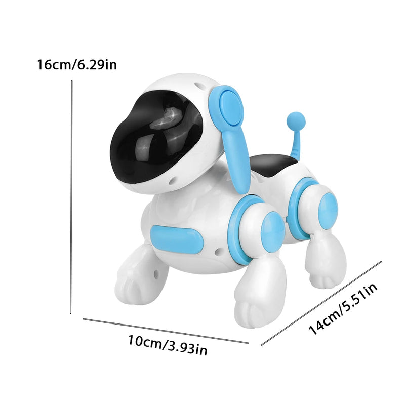 Smart Interactive Robotic Dog,Simulated Walking, Light, Sound, Music, Children's Educational Crawling, Singing And Interactive f