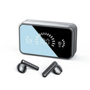 S20 Bluetooth Earphone Headphones Mirror Wireless Stereo Headset 5.3 with Digital DisplayTouch Control Sports Earbuds for Gaming