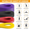 Resistance Bands, Exercise Bands Pull Up Assist Bands Powerlifting Bands for Men and Women Fitness Training,Home Workouts
