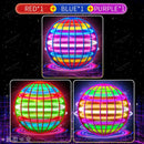 Flying Ball Boomerang Fly Orb Magic With LED Lights Drone Hover Ball Fly Nova Orb Flying Spinner Children Toys Christmas Gifts