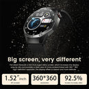 2025New For Android and ios Smart Watch Men AMOLED Screen GPS Motion trajectory Heart Rate Bluetooth Calls SmartWatch Waterproof